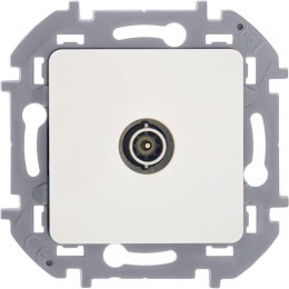Розетка телевизионная проходная TV Inspiria 14дБ 5-862мГц механизм бел. Leg 673860