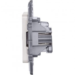 Розетка телевизионная проходная TV Inspiria 14дБ 5-862мГц механизм бел. Leg 673860