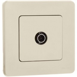 Розетка телевизионная проходная TV Inspiria 14дБ 5-862мГц механизм сл. кость Leg 673861