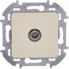 Розетка телевизионная проходная TV Inspiria 14дБ 5-862мГц механизм сл. кость Leg 673861