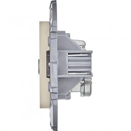 Розетка телевизионная проходная TV Inspiria 14дБ 5-862мГц механизм сл. кость Leg 673861