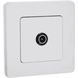 Розетка телевизионная оконечная TV Inspiria 10дБ 5-862мГц механизм бел. Leg 673870