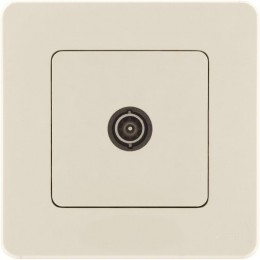 Розетка телевизионная оконечная TV Inspiria 10дБ 5-862мГц механизм сл. кость Leg 673871