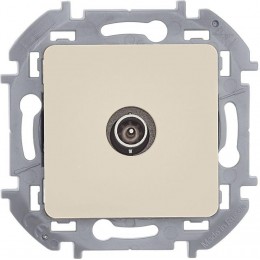 Розетка телевизионная оконечная TV Inspiria 10дБ 5-862мГц механизм сл. кость Leg 673871