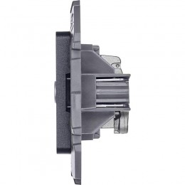 Розетка телевизионная оконечная TV Inspiria 10дБ 5-862мГц механизм антрацит Leg 673873