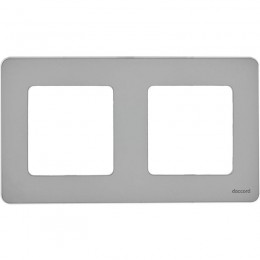 Рамка 2-м Inspiria алюм. Leg 673942