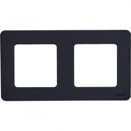 Рамка 2-м Inspiria антрацит Leg 673943