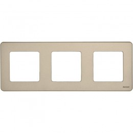 Рамка 3-м Inspiria шампань Leg 673958