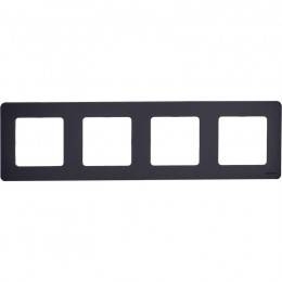 Рамка 4-м Inspiria антрацит Leg 673963