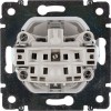 Розетка 1-м СП Valena 16А IP44 2P+E защ. шторки с крышкой немецк. стандарт механизм сл. кость IEK 774120