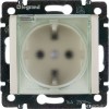 Розетка 1-м СП Valena 16А IP44 2P+E защ. шторки с крышкой немецк. стандарт механизм сл. кость IEK 774120
