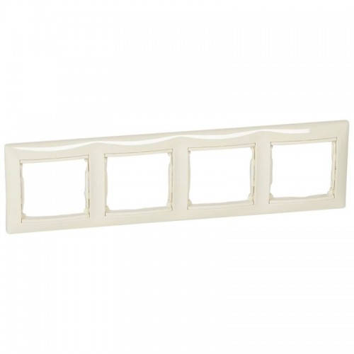 Рамка 4-м Valena горизонт. сл. кость IEK 774354