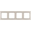 Рамка 4-м Valena горизонт. сл. кость IEK 774354