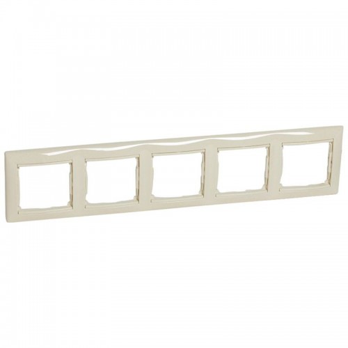 Рамка 5-м Valena горизонт. сл. кость IEK 774355