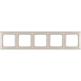 Рамка 5-м Valena горизонт. сл. кость IEK 774355