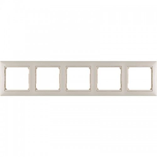 Рамка 5-м Valena горизонт. сл. кость IEK 774355