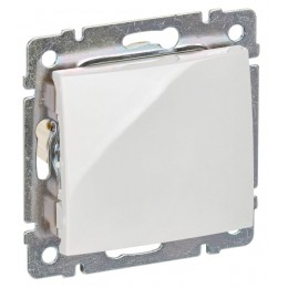 Переключатель перекрестный 1-кл. СП Valena 10А IP31 250В механизм бел. IEK 774407