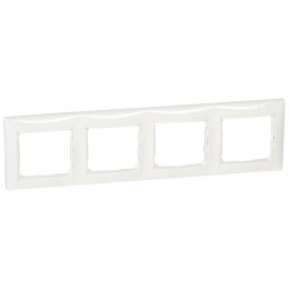 Рамка 4-м Valena горизонт. бел. IEK 774454