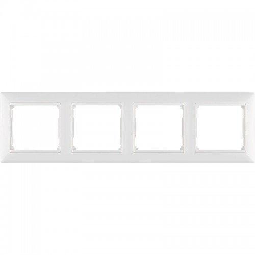 Рамка 4-м Valena горизонт. бел. IEK 774454