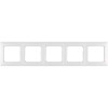 Рамка 5-м Valena горизонт. бел. IEK 774455