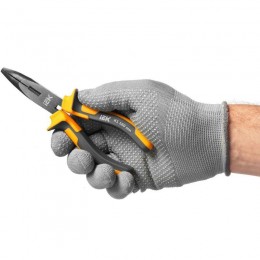 Тонкогубцы изогнутые 160мм K1 ARMA2L 3 IEK A2L3-BN10-K1-160