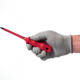 Отвертка диэлектрическая крестовая Ph2х100мм K2 1000В ARMA2L 3 IEK A2L3-SC30-K2-PH-20-100