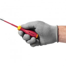 Отвертка диэлектрическая шлицевая SL2.5х75 K3 1000В ARMA2L 3 IEK A2L3-SC30-K3-SL-25-075