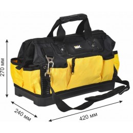 Сумка монтажника с пластиковым дном BG-02 IEK ARMA2L 5 IEK A2L5-BG12-02-K02