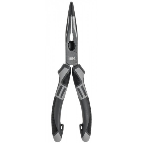 Тонкогубцы изогнутые 200мм K4 ARMA2L 5 IEK A2L5-BN10-K4-200