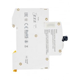 Выключатель автоматический дифференциального тока 2п (1P+N) C 16А 30мА тип AC АВДТ B06S 18мм ARMAT IEK AR-B06S-1N-C16C030