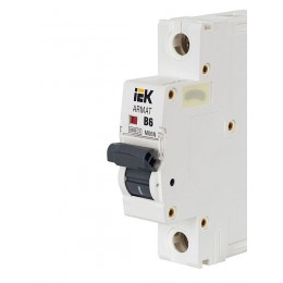 Выключатель автоматический модульный 1п B 6А M06N ARMAT IEK AR-M06N-1-B006