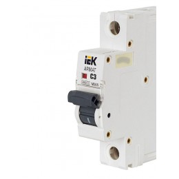 Выключатель автоматический модульный 1п C 3А M06N ARMAT IEK AR-M06N-1-C003