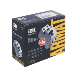 Выключатель дифференциального тока (УЗО) 2п 40А 30мА тип A ВДТ R10N ARMAT IEK AR-R10N-2-040A030