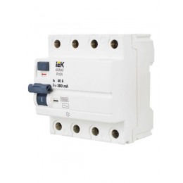Выключатель дифференциального тока (УЗО) 4п 40А 300мА тип AC ВДТ R10N ARMAT IEK AR-R10N-4-040C300