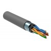 Кабель витая пара F/UTP кат.5E 4х2х24AWG solid CU PVC Generica сер. (м) ITK BC1-C5E04-311-305-G