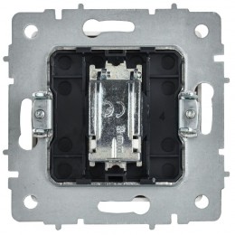 Розетка телевизионная оконечная TV СП BRITE РТВ11-0-БрАБ механизм арктич. бел. IEK BR-A10-O-K91