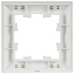 Рамка 1-м BRITE РУ-1-БрАБ арктич. бел./бел. IEK BR-M12-12-K91