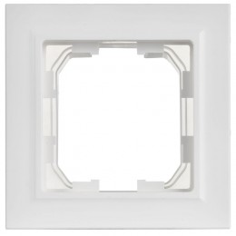 Рамка 1-м BRITE РУ-1-БрАБ-44 IP44 арктич. бел. IEK BR-M12-44-K91