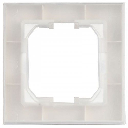 Рамка 1-м BRITE РУ-1-БрАБ-44 IP44 арктич. бел. IEK BR-M12-44-K91