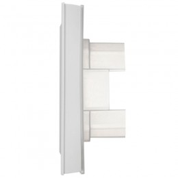 Рамка 1-м BRITE РУ-1-БрАБ-44 IP44 арктич. бел. IEK BR-M12-44-K91