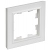 Рамка 1-м BRITE РУ-1-БрАБ арктич. бел. IEK BR-M12-K91