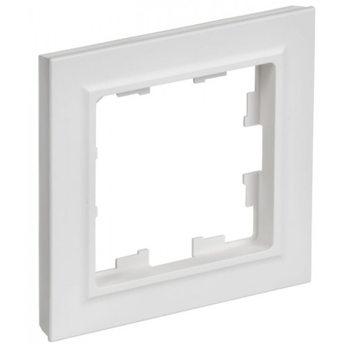 Рамка 1-м BRITE РУ-1-БрАБ арктич. бел. IEK BR-M12-K91
