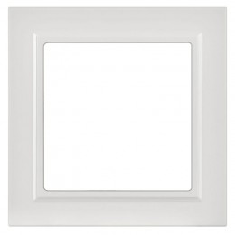 Рамка 1-м BRITE РУ-1-БрАБ арктич. бел. IEK BR-M12-K91