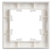 Рамка 1-м BRITE РУ-1-БрАБ арктич. бел. IEK BR-M12-K91