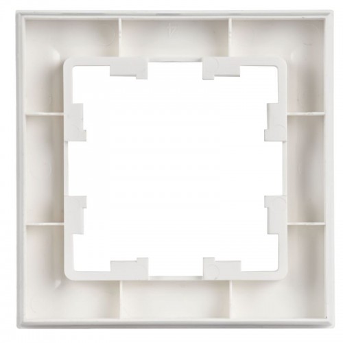 Рамка 1-м BRITE РУ-1-БрАБ арктич. бел. IEK BR-M12-K91