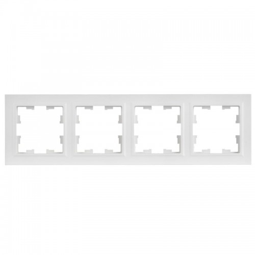 Рамка 4-м BRITE РУ-4-БрАБ арктич. бел. IEK BR-M42-K91