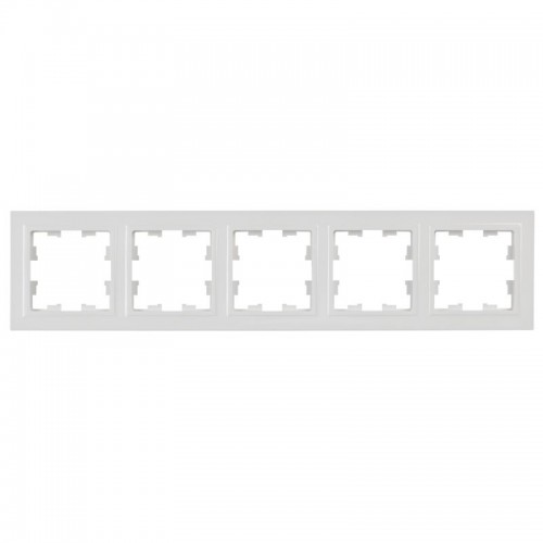 Рамка 5-м BRITE РУ-5-БрБ бел. IEK BR-M52-K01