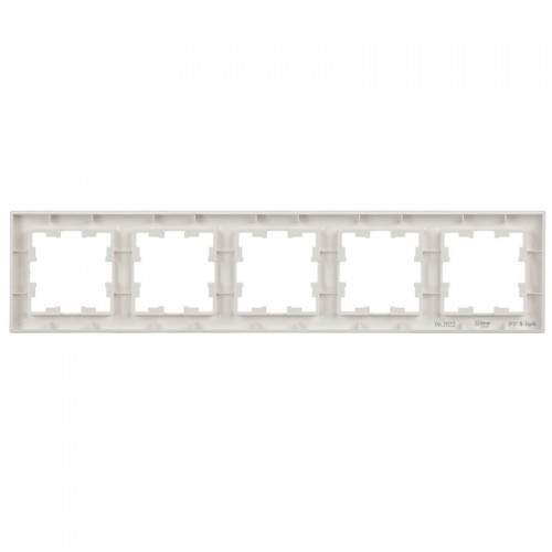 Рамка 5-м BRITE РУ-5-БрБ бел. IEK BR-M52-K01