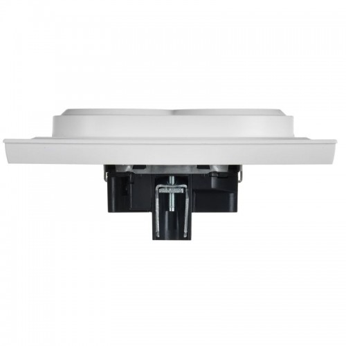 Розетка 2-м СП BRITE РС12-3-БрАБ 16А в сборе с заземл. без защ. шторок арктич. бел. IEK BR-R21-16-K91-F