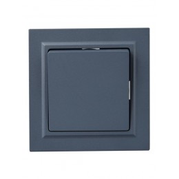 Выключатель 1-кл. СП BRITE ВСР10-1-0-БрМ 10А в сборе маренго IEK BR-V10-0-10-K35-F